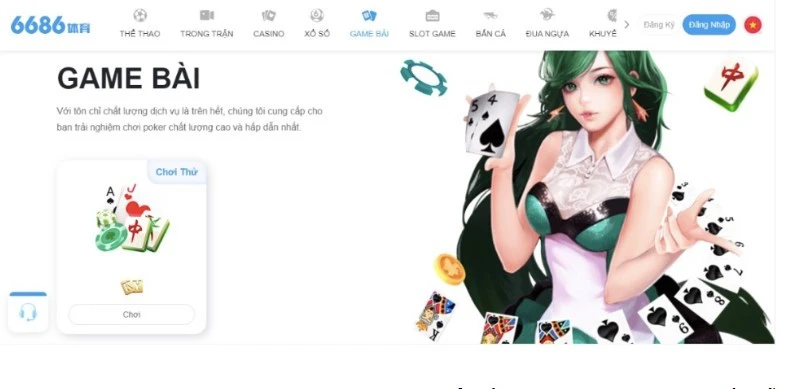 Các trò game bài cực hấp dẫn người chơi